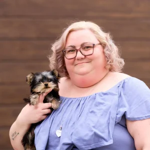 Sarah Kooger-Dennis, Practice Manager of Magruder Tabb Animal Clinic.